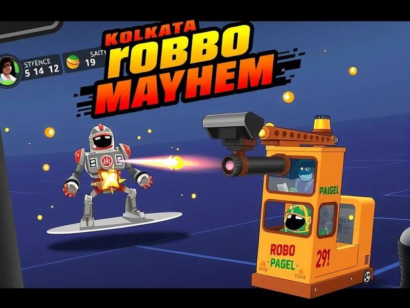 Kolkata Robo Mayhem Game Screenshot